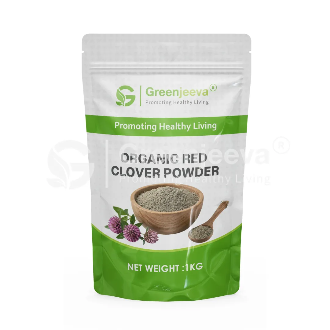 Organic Red Clover Powder Pouch Organic Red Clover Powder Pouch